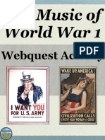 World War 1 in Music Activity