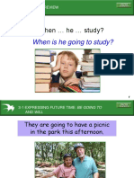 When Is He Going To Study?