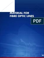 Material for Fibre Optic Lines