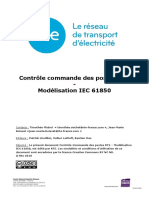 Controle Commande Des Postes Rte - Modelisation Iec 61850