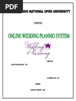 Online Wedding Planning System - Asp Net