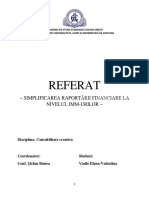 Simplificarea Raportării Financiare La Nivelul IMM-urilor