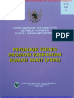 Petunjuk Teknis Promosi Kesehatan Rumah Sakit Tahun 2014 KMK RI Nomor 004 MENKES SK II 2012 Edisi 2014 (91 Hal) Pelengkap