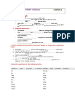 Present Simple: 2Nd Year Eso: Revision Exercises