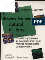 Schwarz. Desenvolvimento Natural Da Igreja