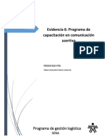 Evidencia 6 Comunicacion Asertiva