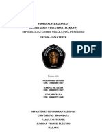 Proposal PKL Perusahaan Listrik Negara PLN PDF