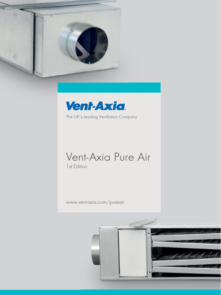 VentAxia Pure Air 1st Edition PDF Air Pollution Particulates