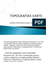 Topografske Karte Zadaci