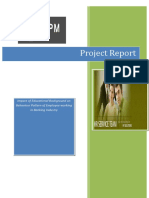 Project Report: Impact of Educational Background On Behaviour Pattern of Employee Working in Banking Industry