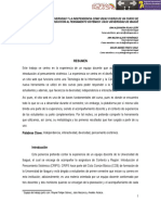 La interactividad, la diversidad y la independencia como ideas fuerza de un curso de introducción al pensamiento sistémico