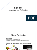 CSE 681 - Ray Tracing Reflection and Refraction