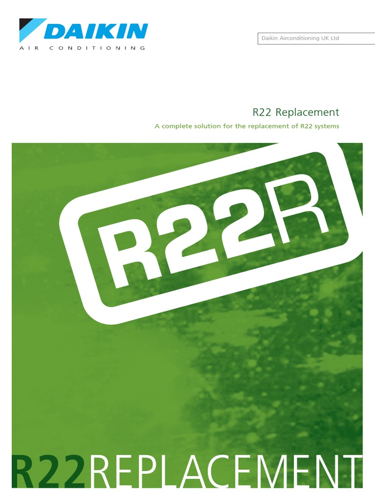Daikin Sky Air R22 Replacement Product Catalog | PDF | Air Conditioning ...