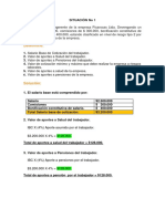 Cotizaciones obligatorias para trabajador, empresa y contratista