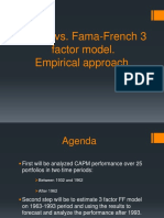 CAPM vs. Fama-French3 Model