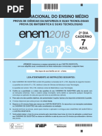 Enem2018 2dia Prova Azul