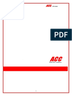 Financial Statements and Financial Analysis of ACC Cemet