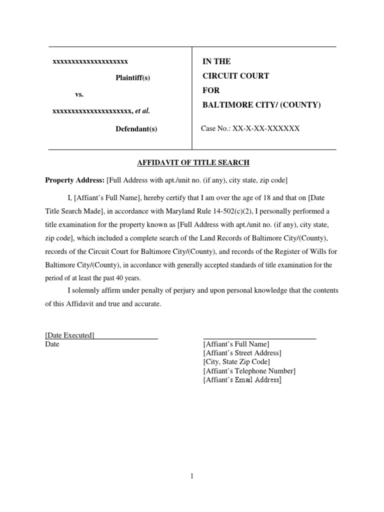 affidavit-of-title-search-template-md-courts-pdf