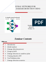 Artificial Neural Networks For Structural Damage Detection Using Modal Data