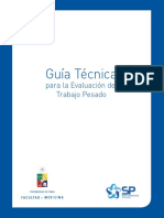 Guía Técnica Sobre Evaluación de Trabajo Pesado (L)