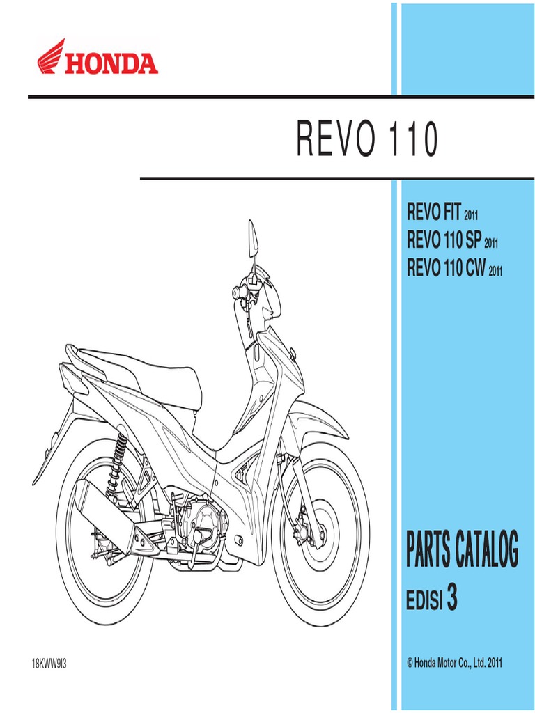 Modifikasi Motor Revo 110 Standar Arena Modifikasi