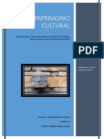 Informe Patrimonio Cultural