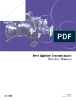 Twin Splitter Transmission: Service Manual