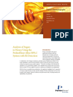 APP Analysis of Sugars in Honey 012101 01