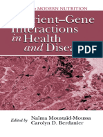 Nutrient Gene Interactions in Health and Disease Modern Nutrition