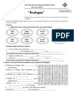 Analogías 3ro Sec.