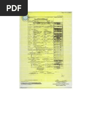 Marriage Certificate