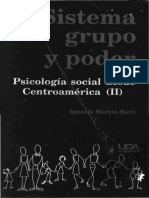 Sistema Grupo y Poder Psicologia Social Desde Centroamerica II. Indice