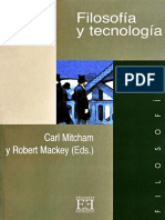 Mitcham Carl - Filosofia Y Tecnologia
