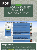 LAPORAN KABINET Malaysia 1979