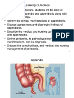 Appendicitis and Peritonitis 1