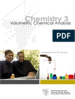 Volumetric Chemical Analysis