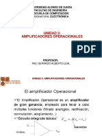 Unidad 3 Amplificadores Operacionales