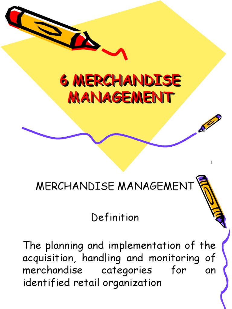 Merchandise Management