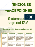 Retenciones Percepciones Igv