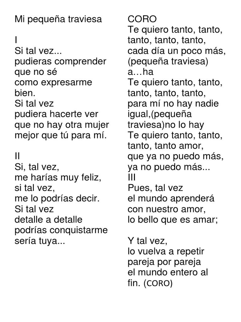 Mi Pequeña Traviesa