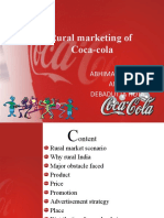 Rural Marketing of Coca-Cola