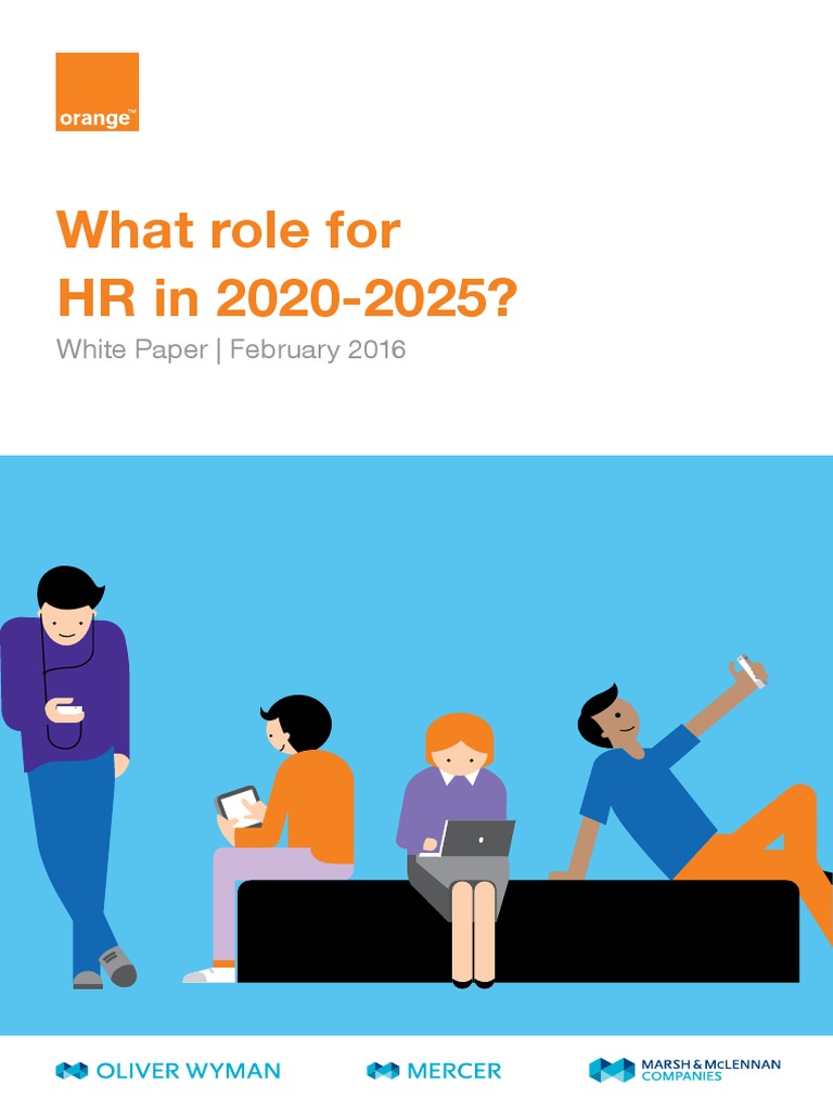 What Role for HR in 20202025 Human Resources Employment