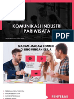 Komunikasi Industri Pariwisata X