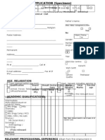 Application Form