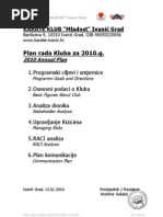 Download Plan Rada Karate Kluba MLADOST Za 2010 by karate_ivanic SN39995955 doc pdf