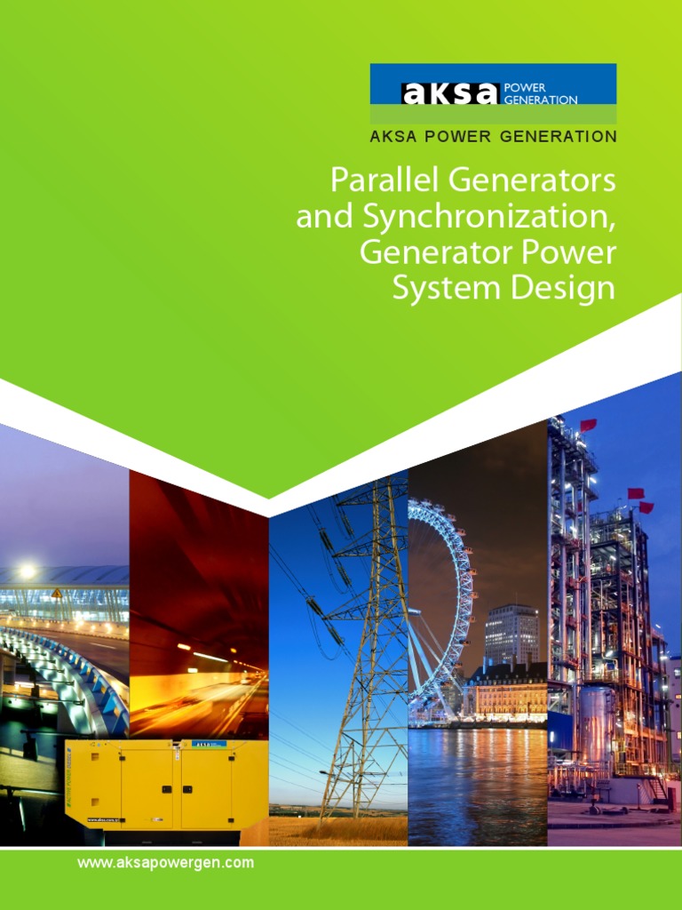 Parallel Generators Synchronization PDF | PDF | Electric Generator | Switch