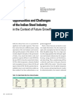 Challenges and opportunities of India's steel industry