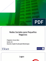 Redes Sociales para Pequeños Negocios