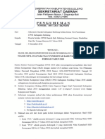 Pengumuman Hasil SKD PDF