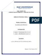 Glosario de Termino Procesal Penal II